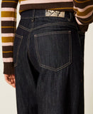 Jeans flare con risvolto | TWINSET - PMC Portici