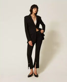 Pantaloni flare con gemelli | TWINSET - PMC Portici