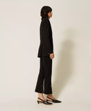 Pantaloni flare con gemelli | TWINSET - PMC Portici