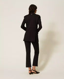Pantaloni flare con gemelli | TWINSET - PMC Portici