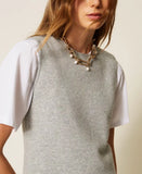 Maglia fitted senza maniche | TWINSET - PMC Portici