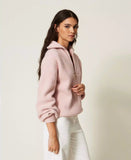 Maglia a lupetto con zip | TWINSET - PMC Portici