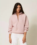 Maglia a lupetto con zip | TWINSET - PMC Portici