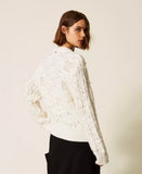 Maglia girocollo con perle | TWINSET - PMC Portici