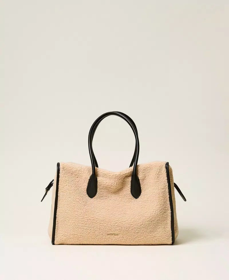 Borsa bauletto in faux fur | TWINSET - PMC Portici


