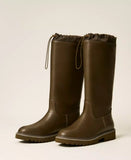 Stivali in gomma con coulisse | TWINSET - PMC Portici

