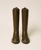 Stivali in gomma con coulisse | TWINSET - PMC Portici

