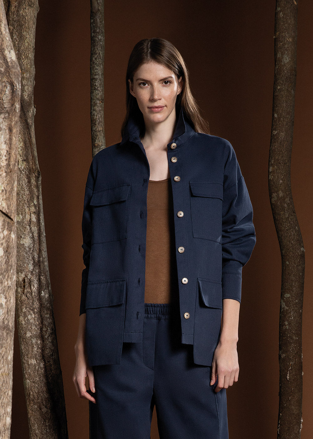 Giacca-camicia over in denim | Caterina D. - PMC Portici