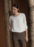 Blusa bimaterica effetto seta + colori | Caterina D. - PMC Portici