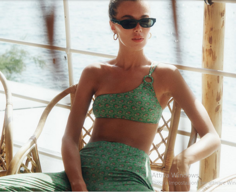 Bikini fantasia a fascia monospalla | Olivia Pink - PMC Portici