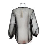 Camicia in organza con applicazioni | Raffaela d'Angelo - PMC Portici