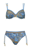 Bikini con ferretto stampa paisley | Maryan Mehlhorn - PMC Portici