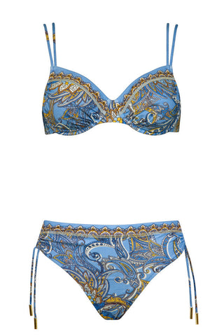 Bikini con ferretto stampa paisley | Maryan Mehlhorn - PMC Portici