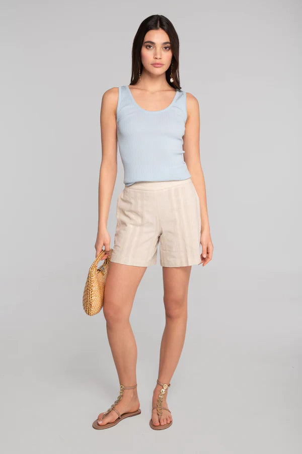 Pantaloncini svasati in jacquard di cotone | Oscalito - PMC Portici