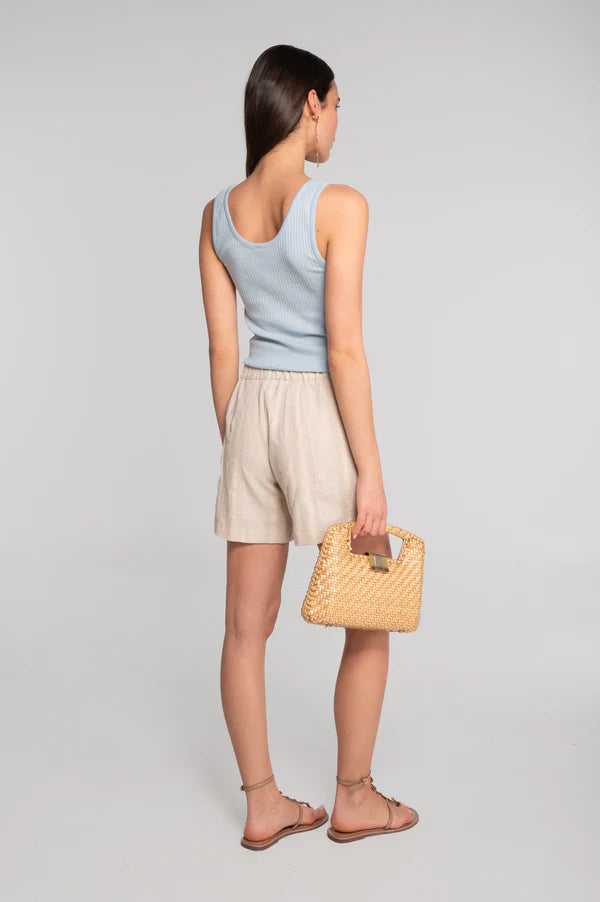 Pantaloncini svasati in jacquard di cotone | Oscalito - PMC Portici
