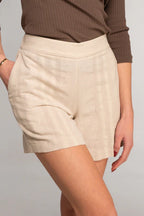 Pantaloncini svasati in jacquard di cotone | Oscalito - PMC Portici