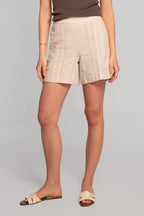 Pantaloncini svasati in jacquard di cotone | Oscalito - PMC Portici