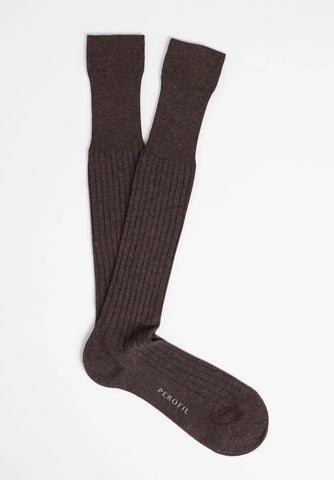 Calza Lunga a Coste Viscosa e Cashmere Light | Perofil - PMC Portici