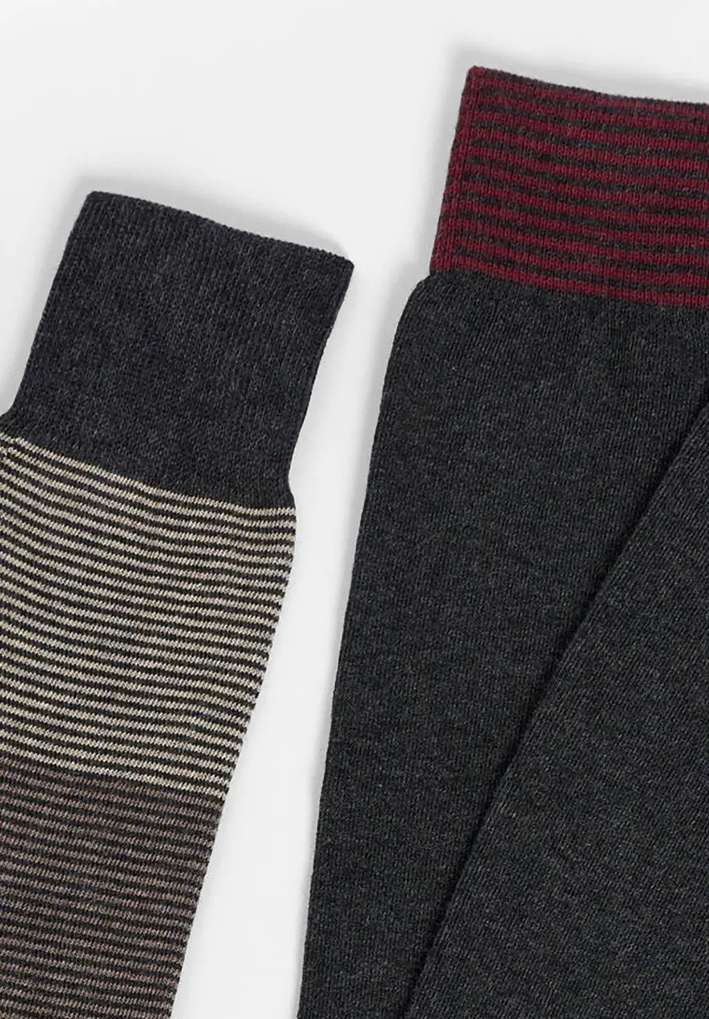 Calza Lunga in Cotone Fantasia Righe Bipack | Perofil - PMC Portici