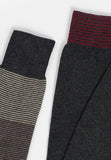 Calza Lunga in Cotone Fantasia Righe Bipack | Perofil - PMC Portici