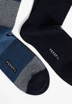 Calza Lunga in Cotone Fantasia Righe Bipack | Perofil - PMC Portici