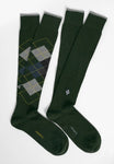 Calza Lunga in Cotone Fantasia Rombi Bipack | Perofil - PMC Portici
