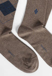 Calza Lunga in Cotone Fantasia Rombi Bipack | Perofil - PMC Portici