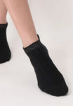 Calzino sneakers a costine in alpaca