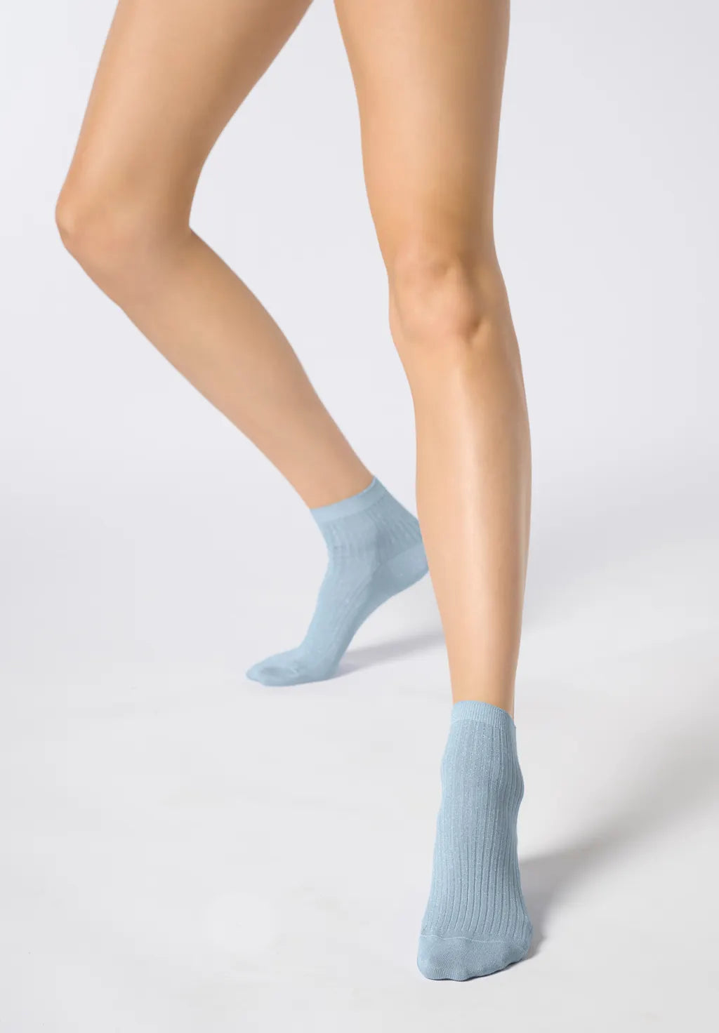 Calzino Sneakers Lamé a Costine Brilliant | Oroblù - PMC Portici