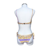 Bikini brassiere in tessuto goffrato | Raffaela d'Angelo - PMC Portici