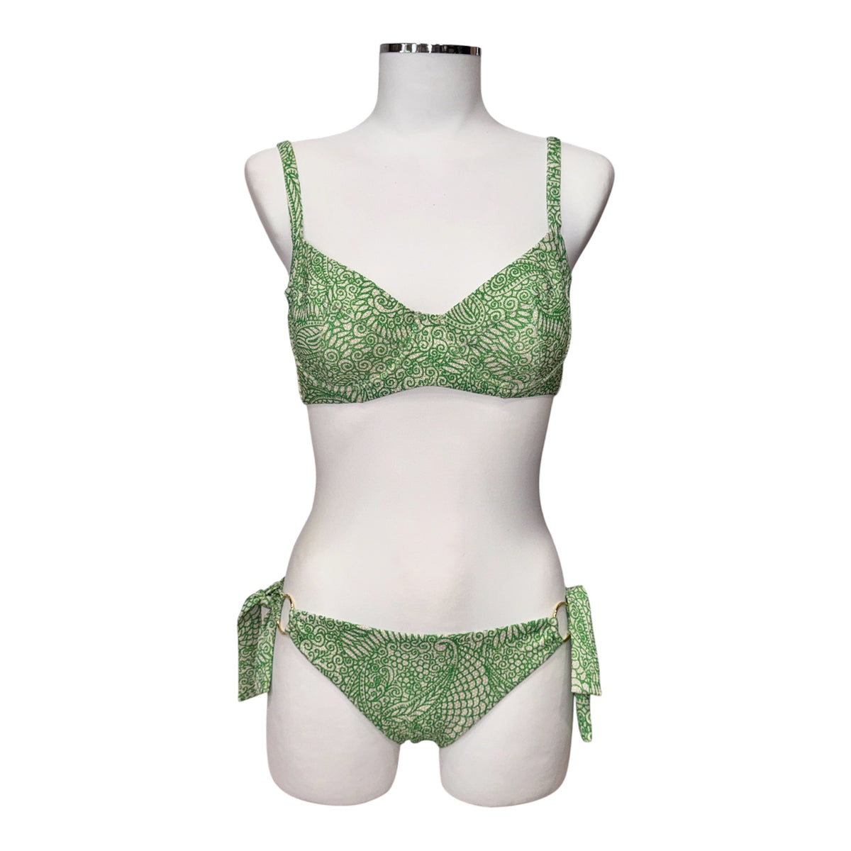 Bikini con ferretto in lycra lurex | Olivia Pink - PMC Portici