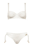 Bikini con ferretto conchiglie