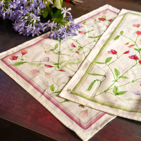 Canovaccio Petite Pois Pink | Tessitura Toscana - PMC Portici