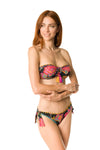 Bikini a fascia fantasia floreale | Laetitia Beachwear - PMC Portici