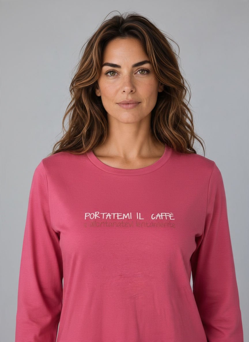 Pigiama “portatemi il caffè” | Dedicato a te - PMC Portici