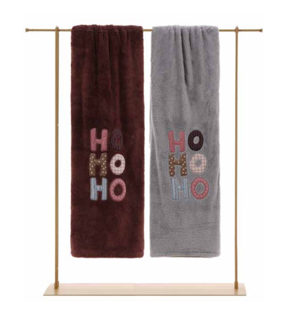 Plaid "Ho Ho Ho" | Maryhome - PMC Portici