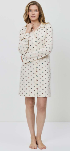 Camicia da notte natalizia Charlyn | ARUELLE - PMC Portici