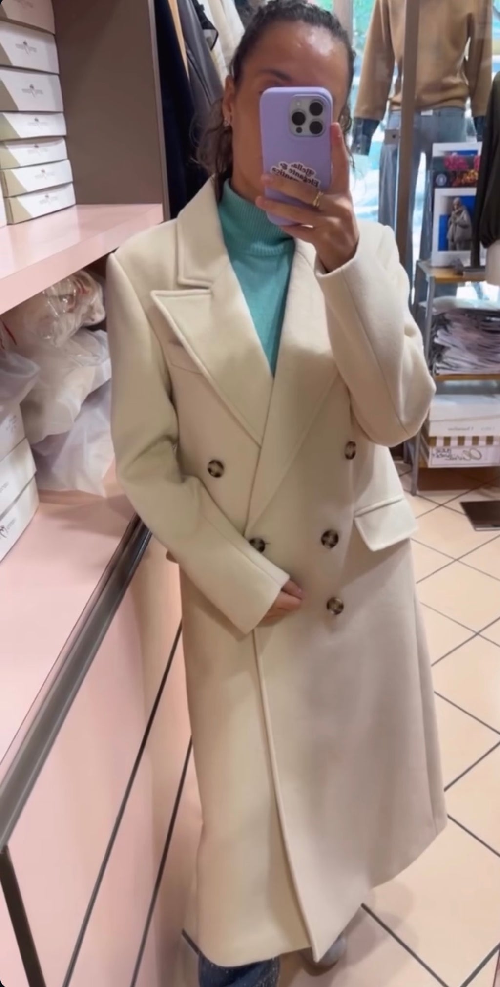 Cappotto in panno