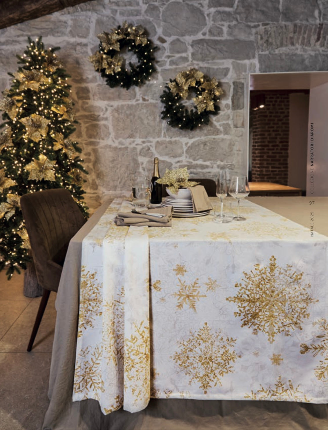 Tovaglia in cotone Cuori di Cristallo | Maison Sucrée - PMC Portici