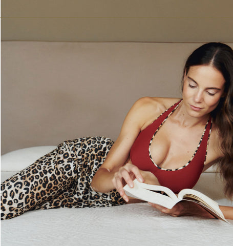 Pantalone stampa animalier | Olivia - PMC Portici