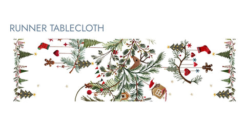 Runner Natalizio Rudy | Tessitura Toscana Telerie - PMC Portici

