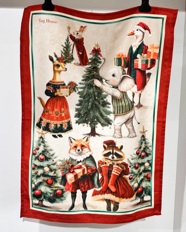 Canovaccio Christmas Rosso | Tag House - PMC Portici

