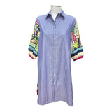 Abito camicia righe/fantasia | Olivia Pink - PMC Portici