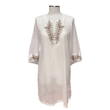 Kaftano con applicazione di macramè | Olivia White - PMC Portici