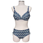 Bikini con coppe fantasia onde | Olivia White - PMC Portici