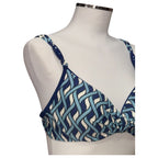 Bikini con coppe fantasia onde | Olivia White - PMC Portici