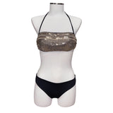 Bikini a fascia con ricamo di paillettes | TWINSET - PMC Portici
