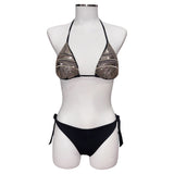 Bikini a triangolo con ricamo di paillettes | TWINSET - PMC Portici