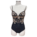 Costume intero stampa foulard con strass  | TWINSET - PMC Portici