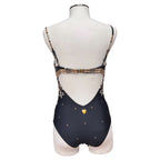 Costume intero stampa foulard con strass  | TWINSET - PMC Portici